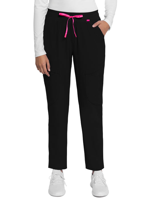 Women's 4-Pocket Mid Rise Scrub Pant