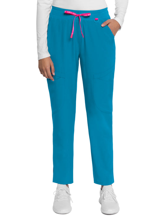 Women's 4-Pocket Mid Rise Scrub Pant