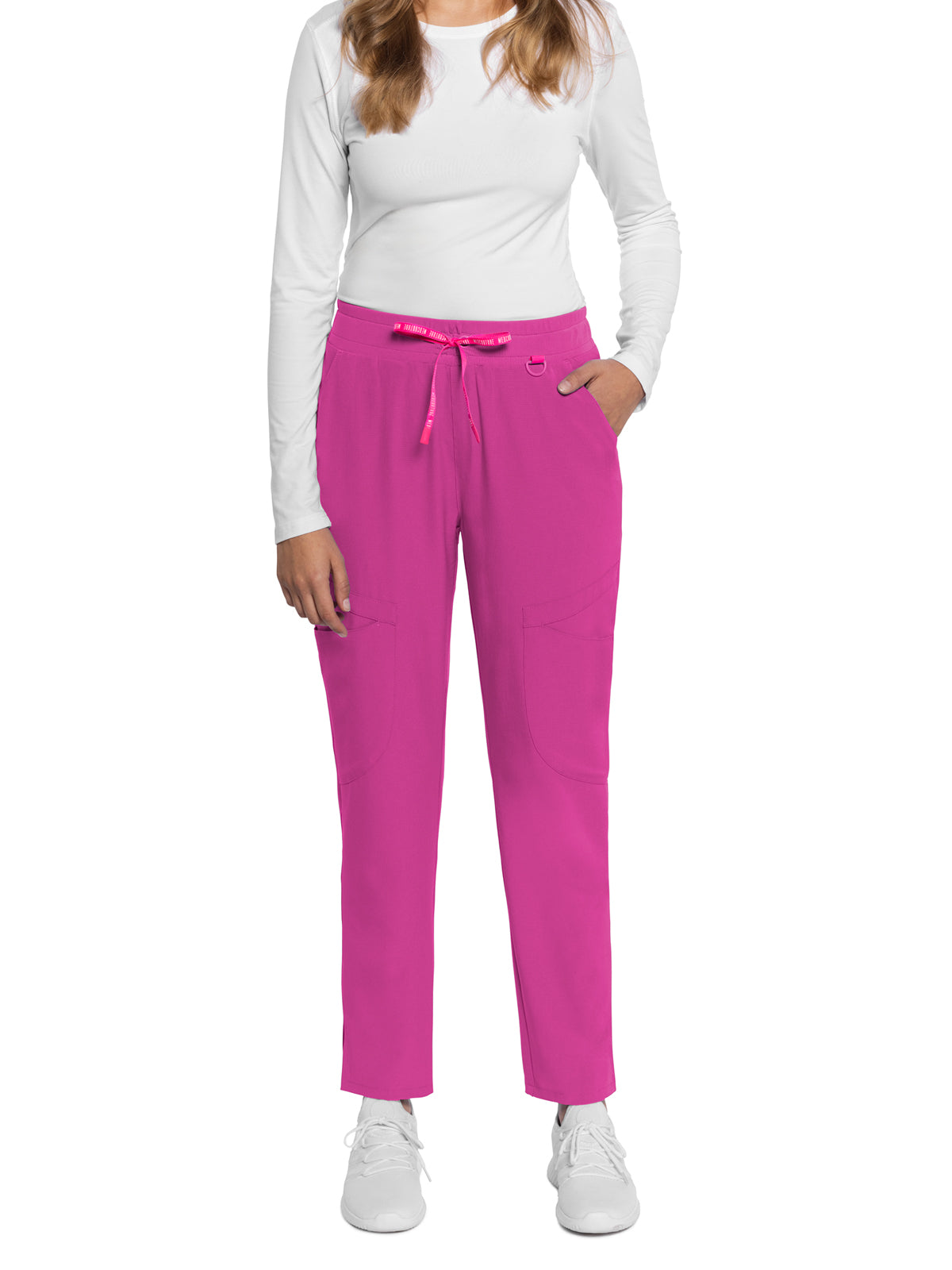 Women's 4-Pocket Mid Rise Scrub Pant