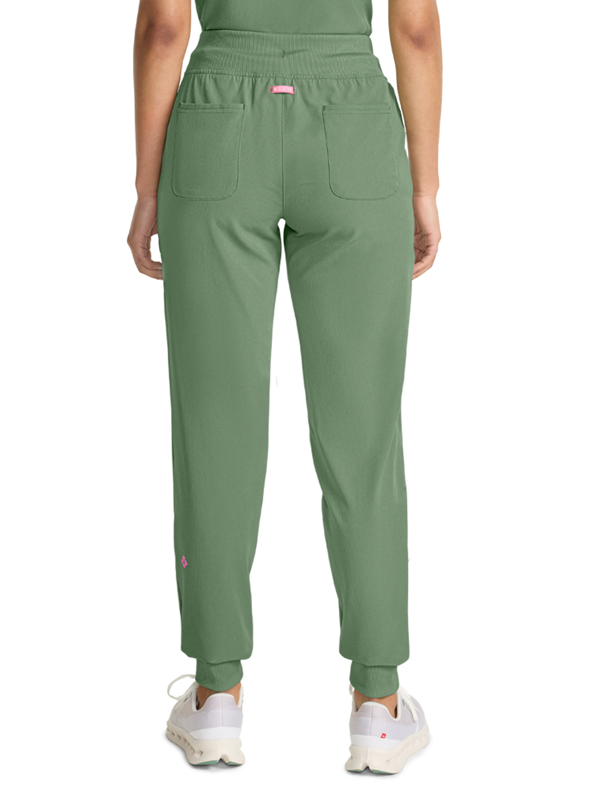 Women's 5-Pocket Mid Rise Jogger Scrub Pant