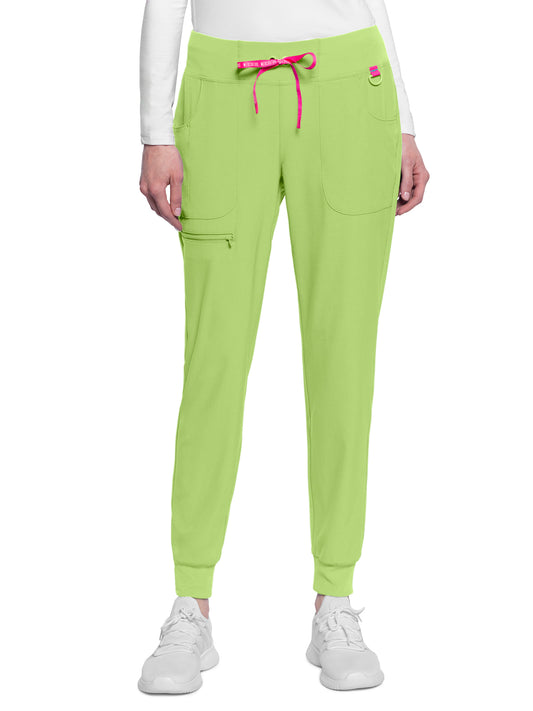 Women's 5-Pocket Mid Rise Jogger Scrub Pant