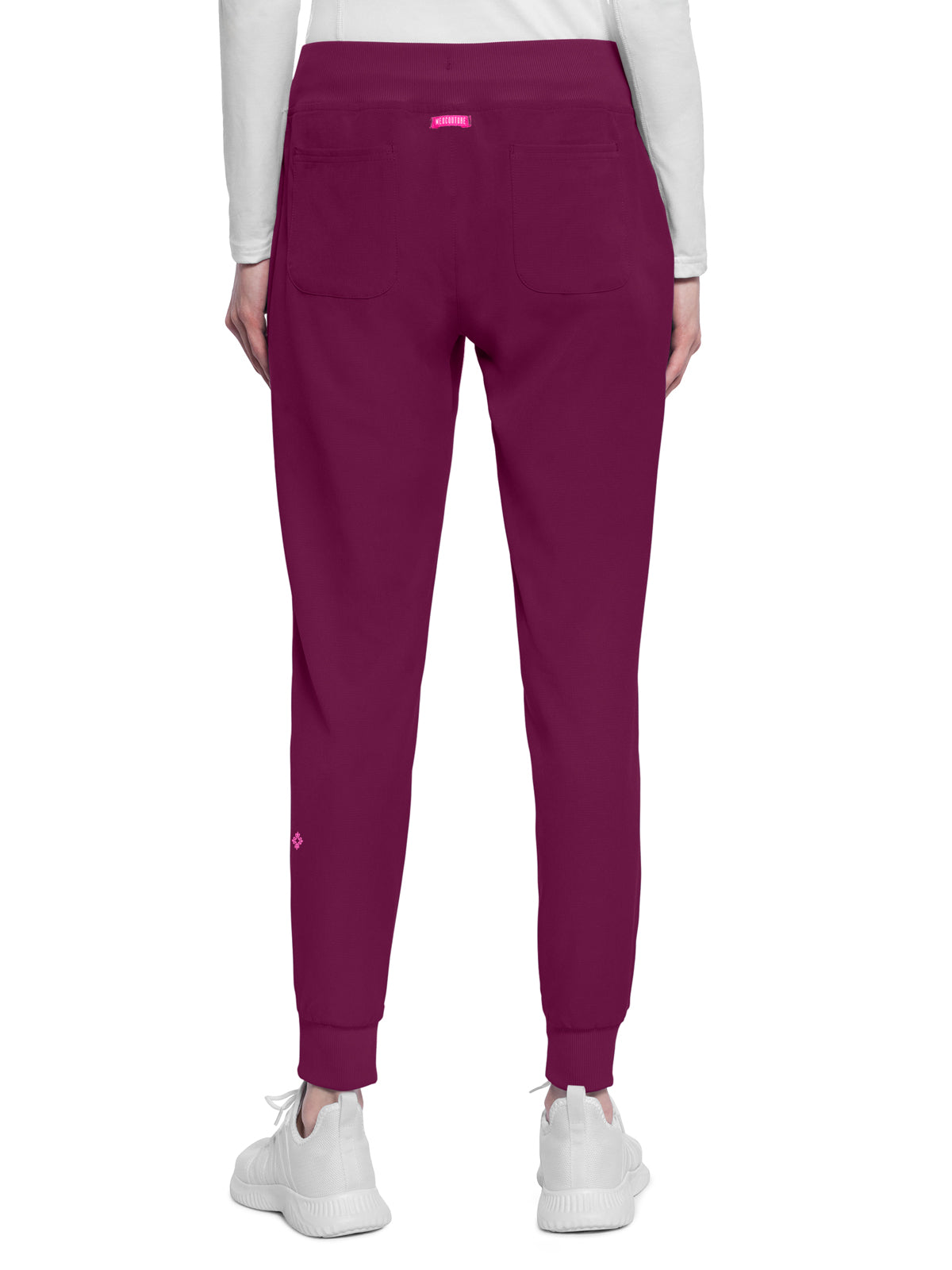 Women's 5-Pocket Mid Rise Jogger Scrub Pant