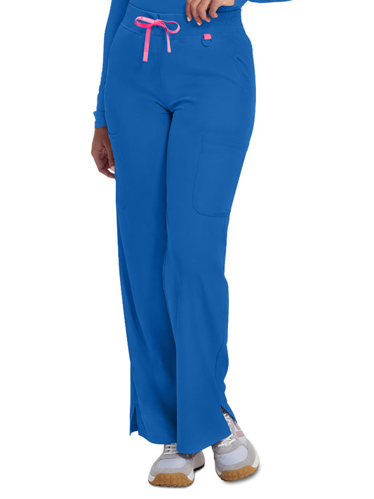 Women's 5-Pocket Wide Leg Pant - 109 - Royal