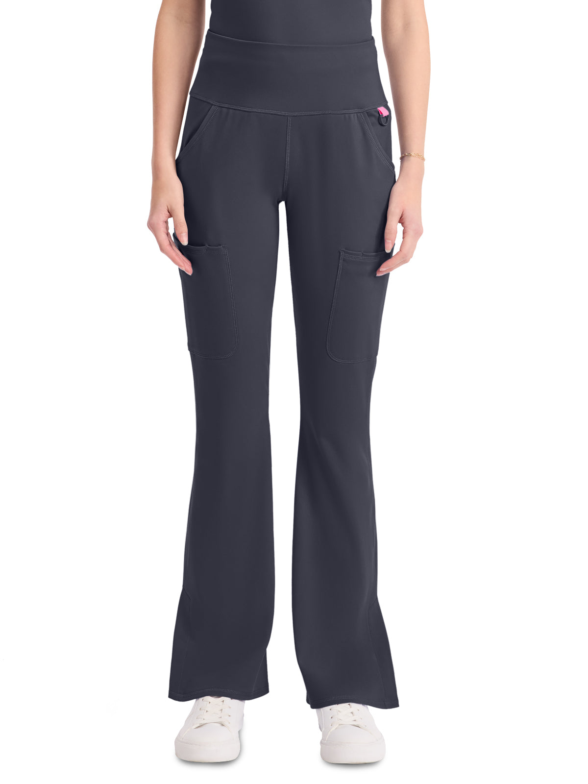 Women's 5-Pocket Flare Leg Yoga Pant - 150 - Pewter