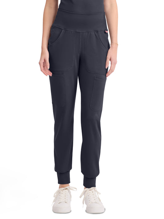 Women's 5-Pocket High Rise Jogger - 152 - Pewter