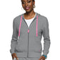 Women's 2-Pocket Zip Front Hoodie Sweatshirt