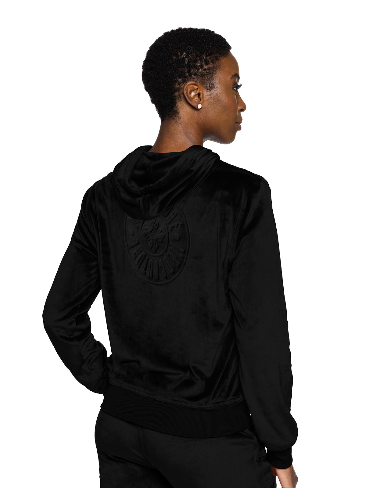 Women's 2-Pocket Zip Front Hoodie Sweatshirt