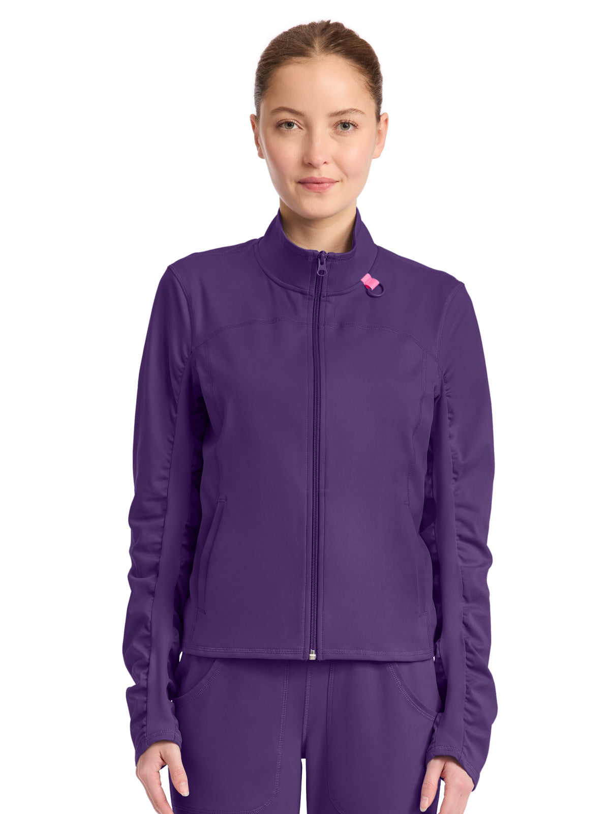 Women's 5-Pocket Warm Up Jacket - 350 - Galactic Purple