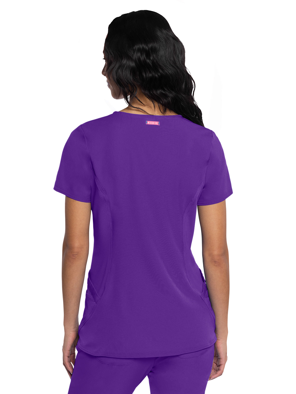 Women's 4-Pocket V-Neck Scrub Top