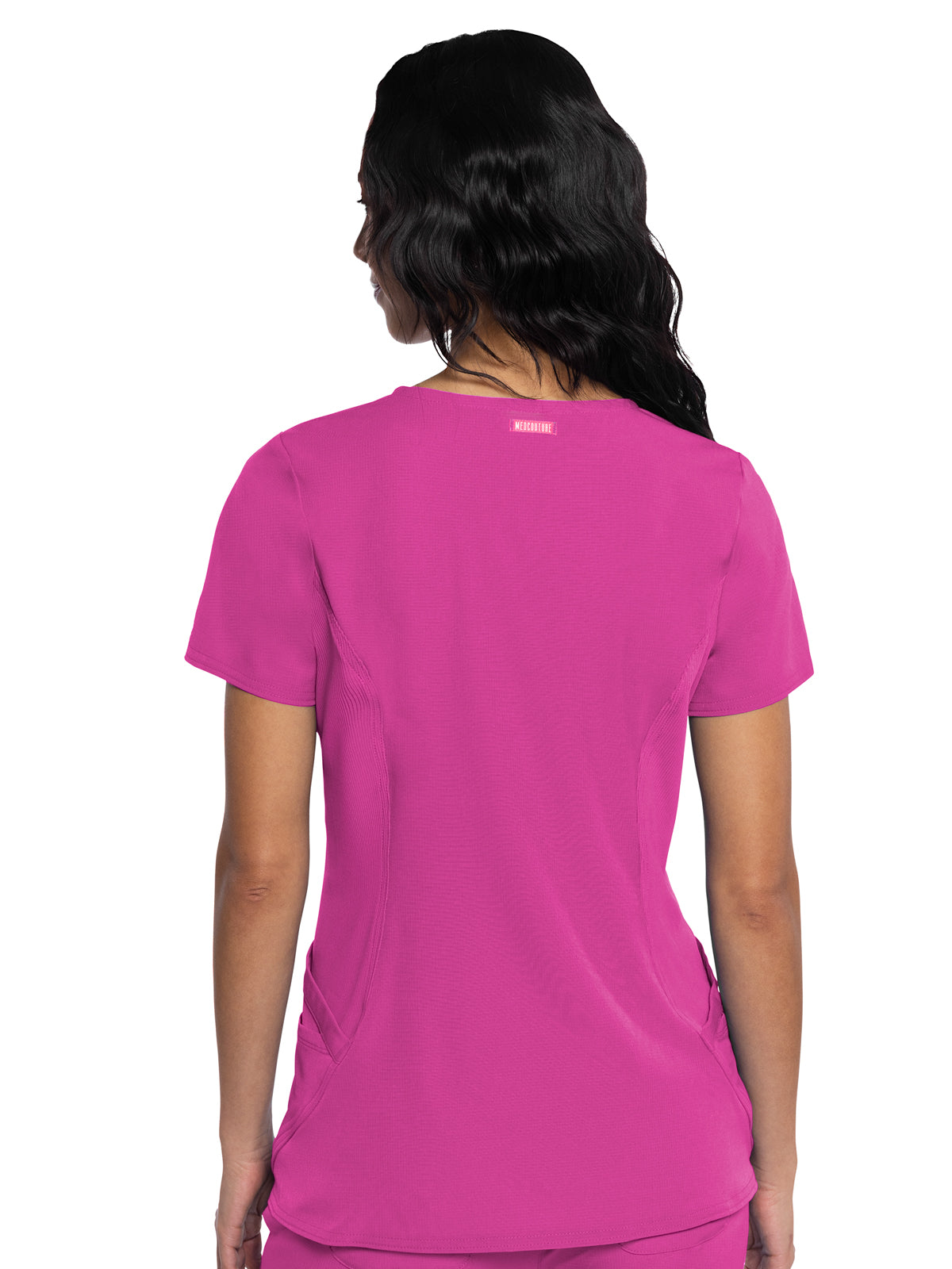 Women's 4-Pocket V-Neck Scrub Top