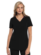 Women's 3-Pocket V-Neck Top - 702 - Black