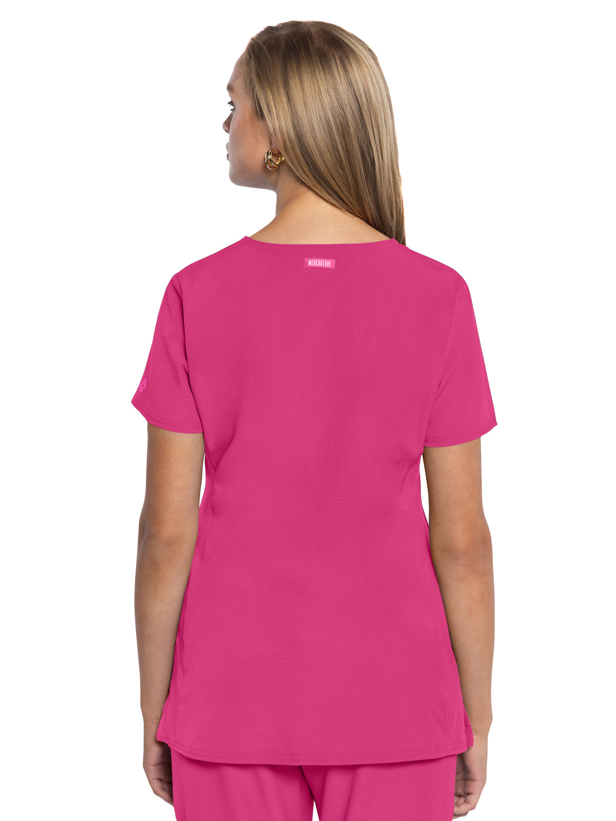 Women's 3-Pocket V-Neck Scrub Top