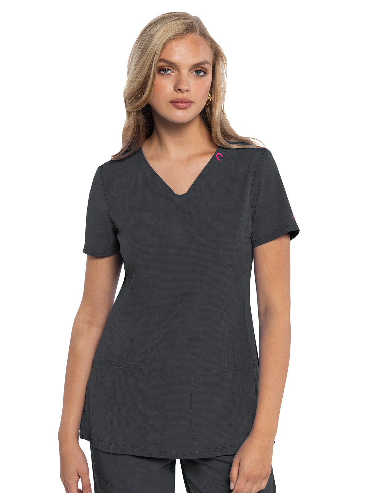 Women's 3-Pocket V-Neck Scrub Top