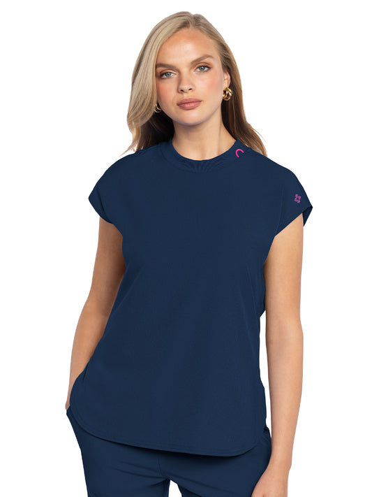 Women's 2-Pocket Tuckable Scrub Top