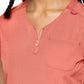 Women's 1-Pocket V-Neck Scrub Top