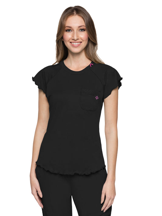 Women's 1-Pocket Lettuce-Edged Top