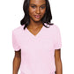 Women's 1-Pocket V-Neck Top - 7448 - Ice Pink
