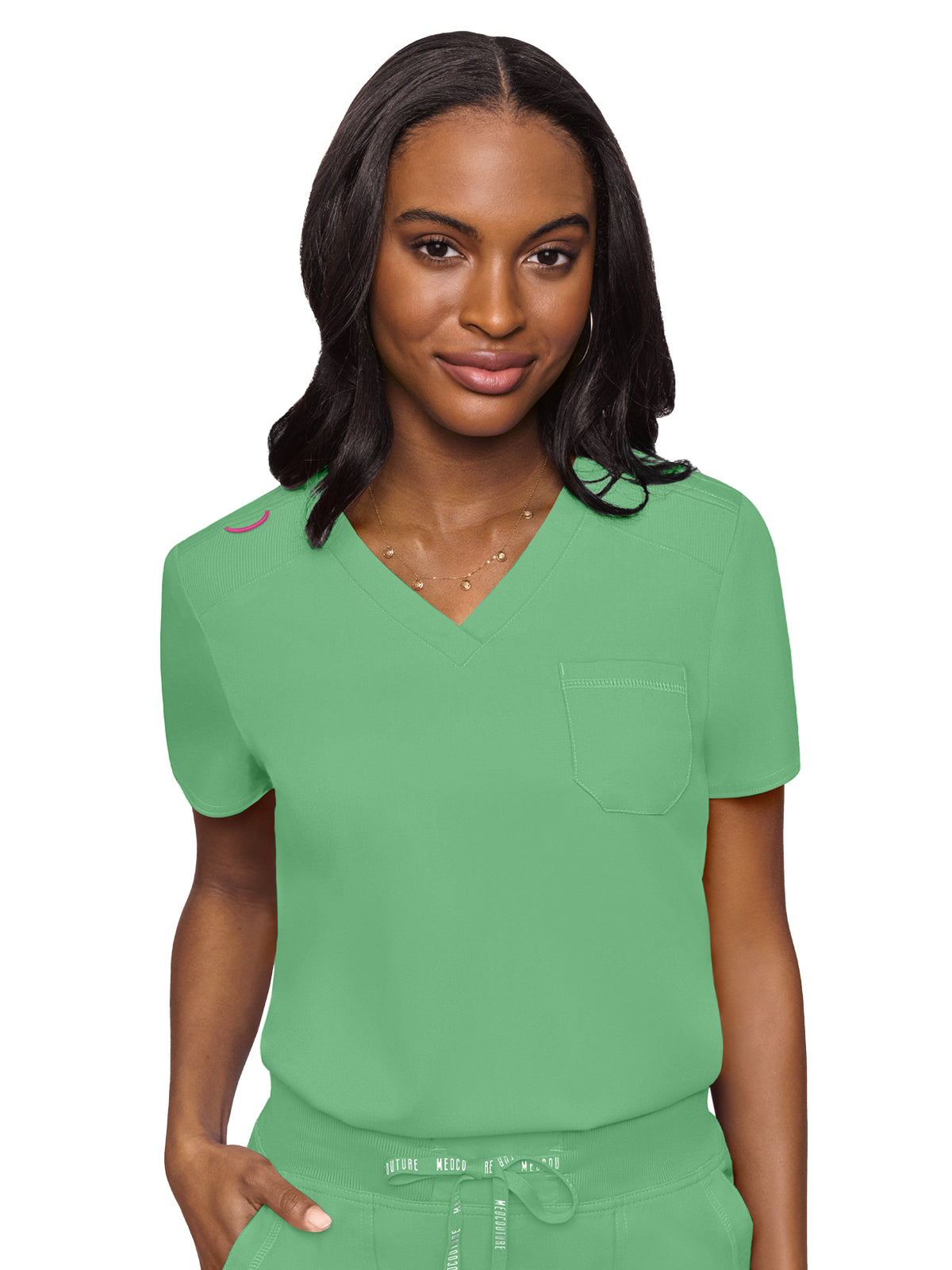 Women's 1-Pocket V-Neck Scrub Top