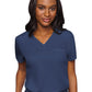 Women's 1-Pocket V-Neck Top - 7448 - Navy