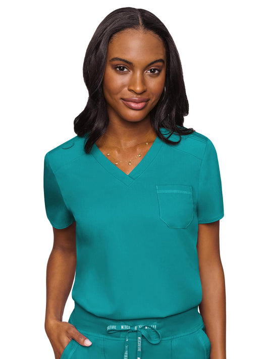 Women's 1-Pocket V-Neck Top