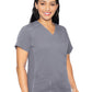 Women's 4-Pocket V-Neck Shirttail Top - 7459 - Cloud