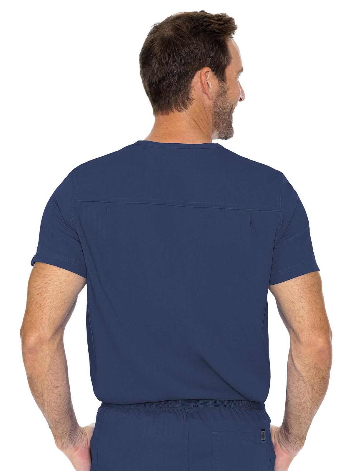 Men's 1-Pocket Tuck-In Scrub Top