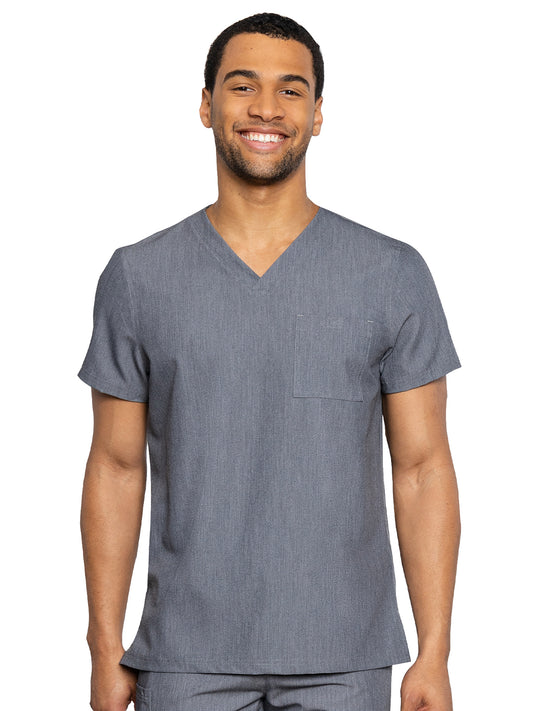 Men's 1-Pocket Tuck-In Scrub Top