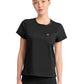 Women's 2-Pocket Crew Neck Tee - 751 - Black