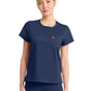 Women's 2-Pocket Crew Neck Tee - 751 - Navy