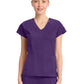 Women's 3-Pocket V-Neck Top - 752 - Galactic Purple