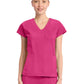 Women's 3-Pocket V-Neck Top - 752 - Pink Power