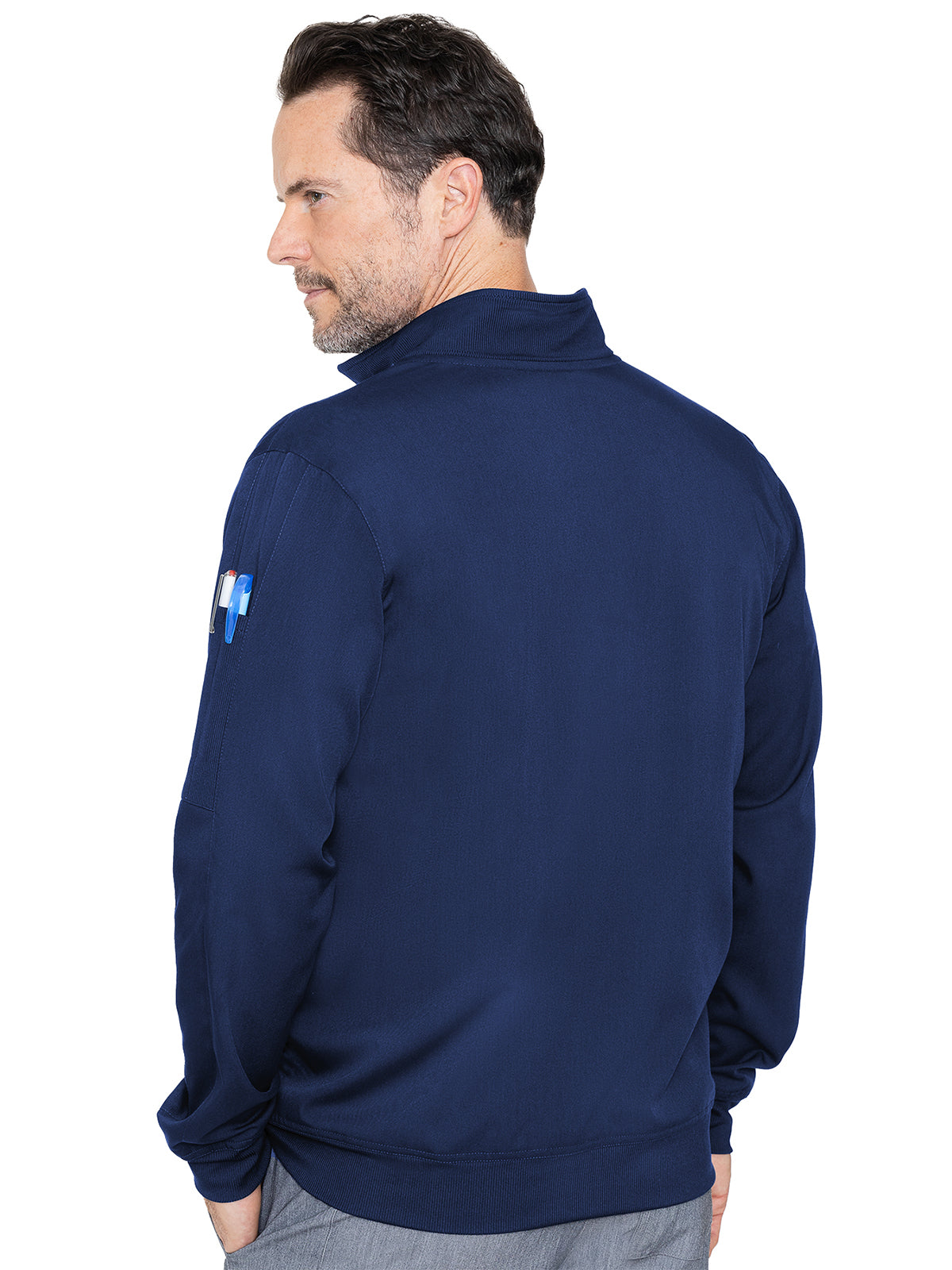 Men's 3-Pocket Scrub Jacket