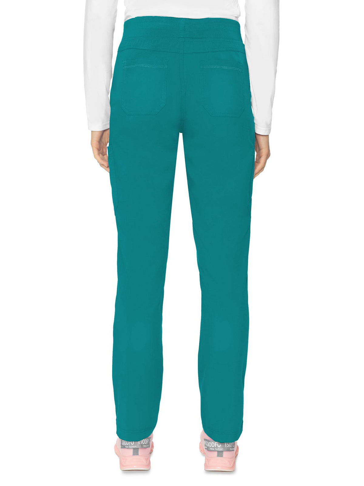 Women's 6-Pocket Jersey-Knit Waistband Pant