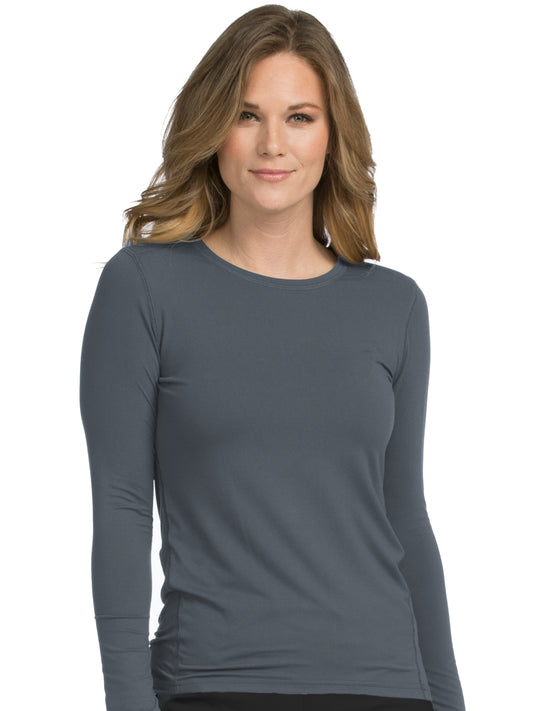 Women's Pocketless Performance Knit Underscrub Tee