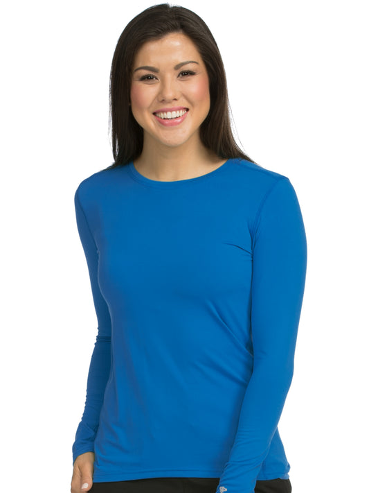 Women's Pocketless Performance Knit Underscrub Tee