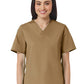 Unisex One-Pocket V-Neck Top