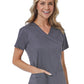 Women's Four-Pocket Mock Wrap Top