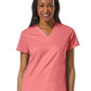 Women's Four-Pocket V-Neck Top