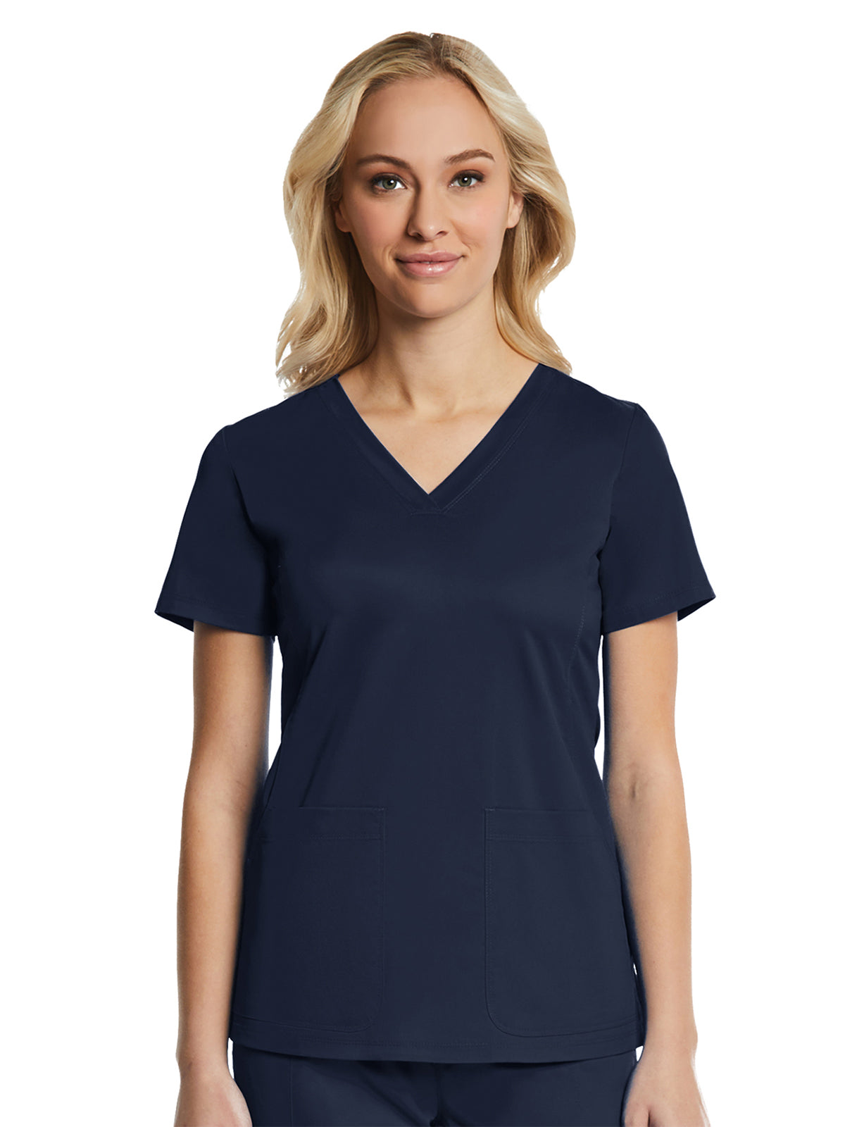 Women's Four-Pocket V-Neck Top