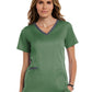 Women's Three-Pocket Heather Neck Band Top