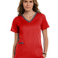 Women's Three-Pocket Heather Neck Band Top