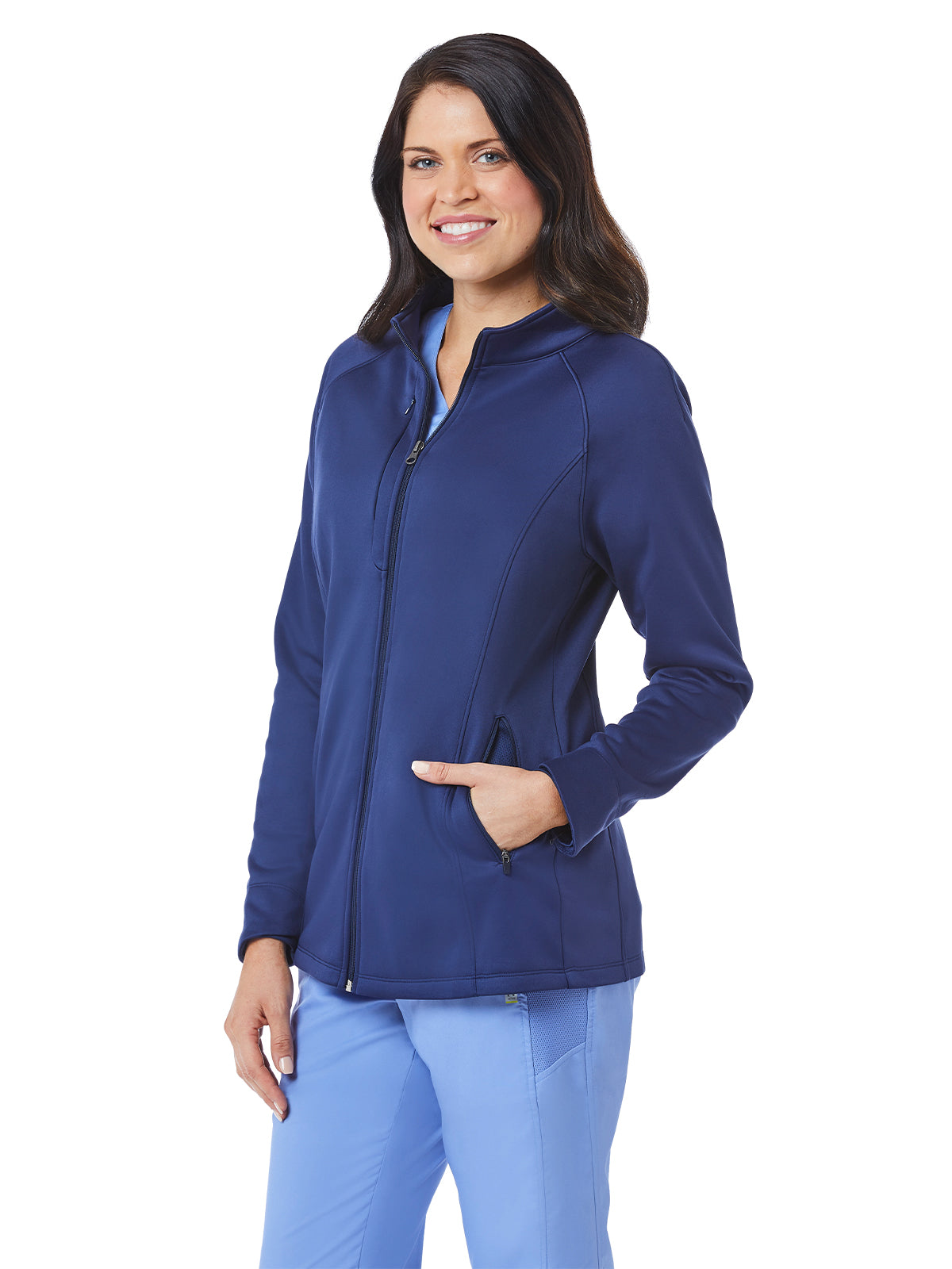 Women's Three-Pocket Bonded Fleece Jacket