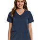 Women's Layered Three-Pocket V-Neck Scrub Top