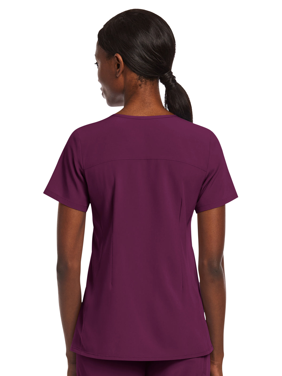 Women's Three-Pocket Mock Wrap Top