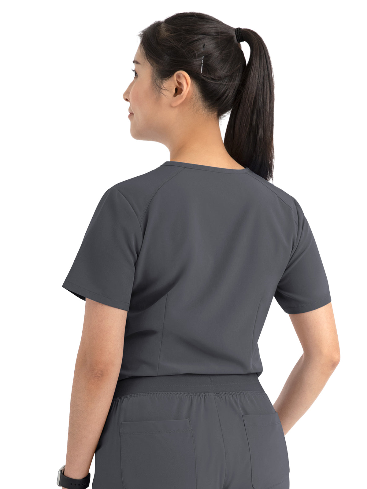 Women's One-Pocket V-Neck Tuck-In Top