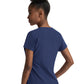 Women's Three-Pocket Notched Neck Dolman Top