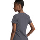 Women's Three-Pocket Notched Neck Dolman Top