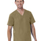 Men's 3-Pocket V-Neck Top - 5206 - Khaki