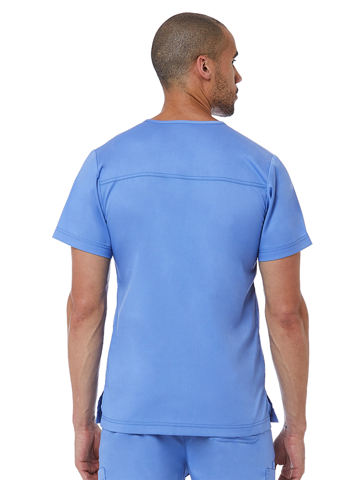 Men's One-Pocket V-Neck Top