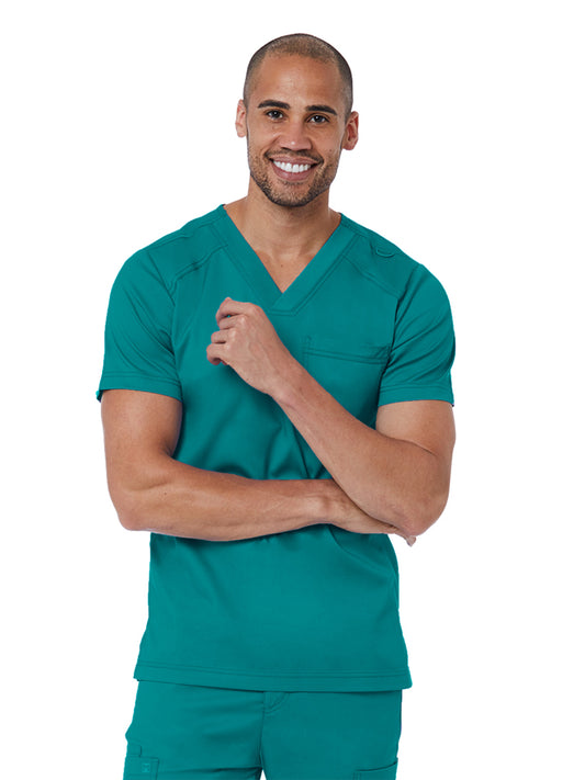 Men's One-Pocket V-Neck Top